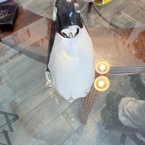 Glass Penguin Figurine
